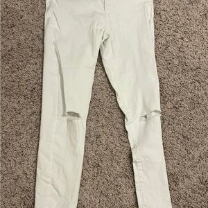 Zara Girls White Jeans